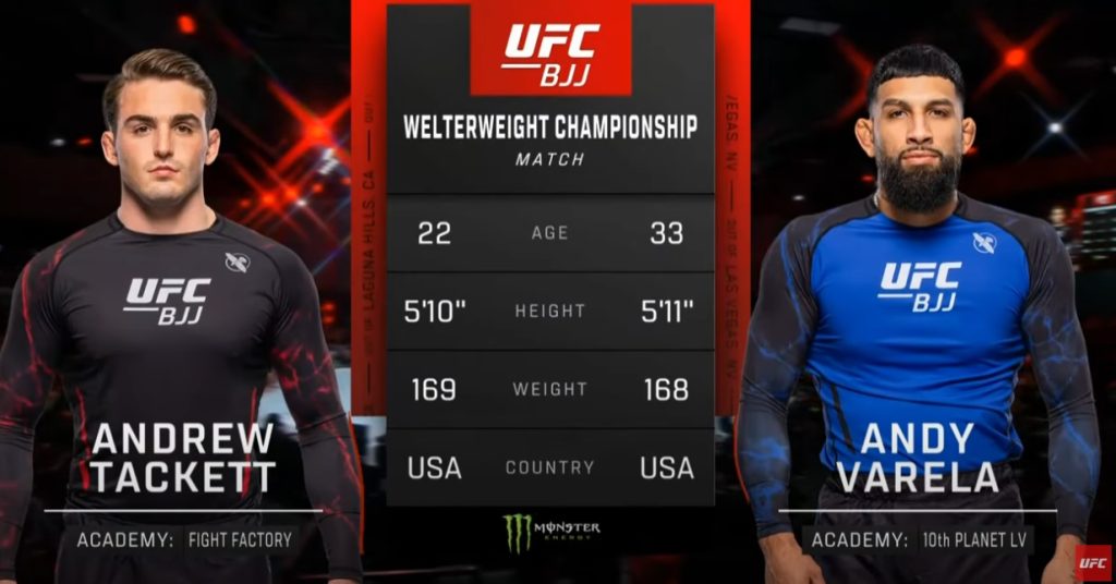 tackett vs varela bjj