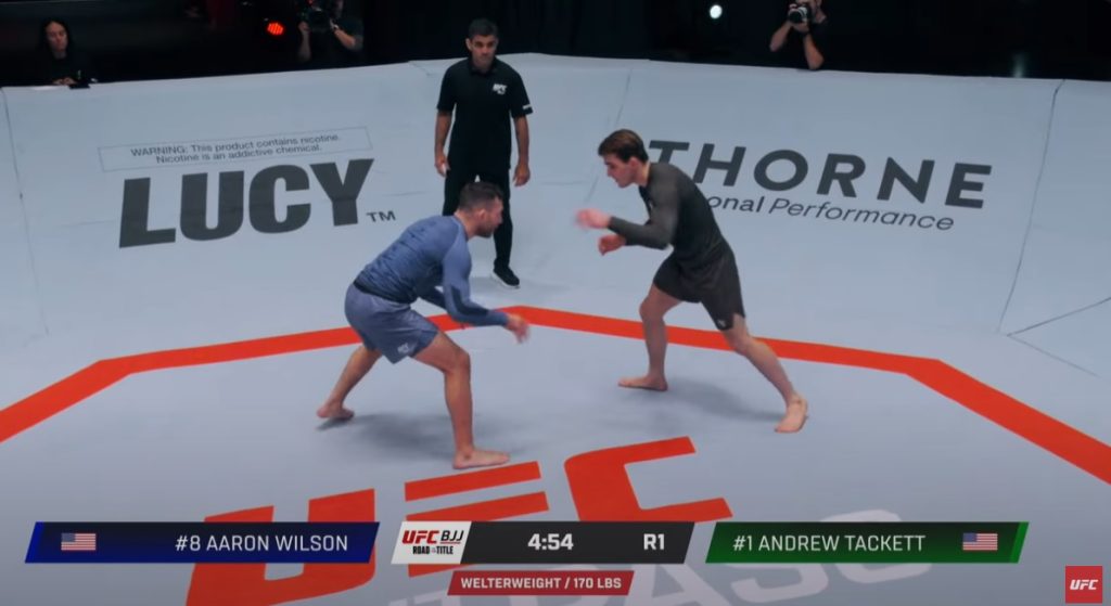 ufc bjj road first fight