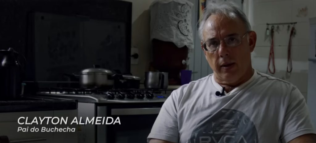 Clayton Almeida père de Marcus Buchecha