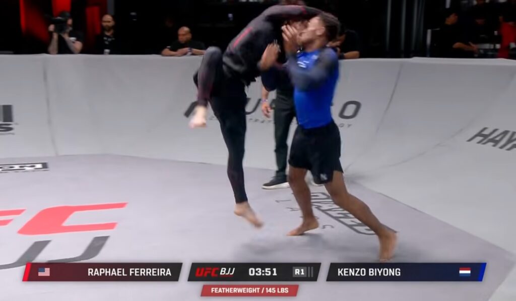Raphael Ferreira vs Kenzo Biyong (Featherweight, 145 lbs)