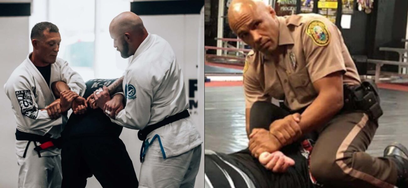 police entraînement jiu-jitsu brésilien