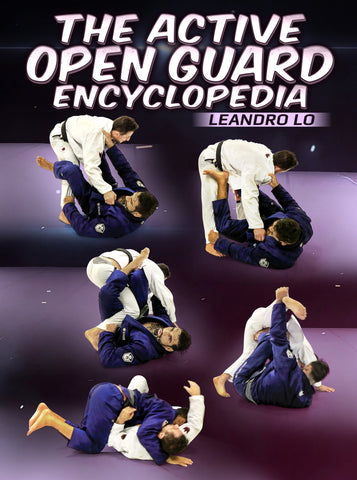 Jaquette : The Active Open Guard Encyclopedia par Leandro Lo